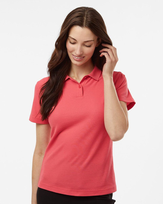 AllPro 62800L - Polo de piqué para mujer