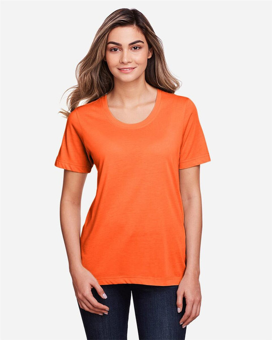 CORE365 CE111W - Camiseta Fusion ChromaSoft™ Performance para mujer