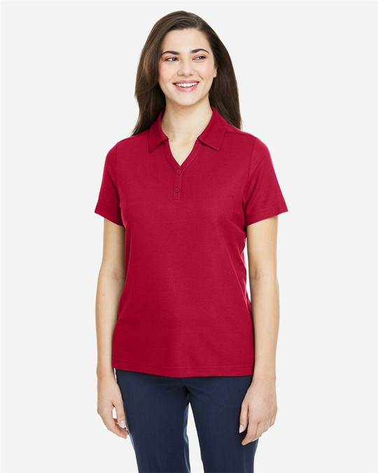 CORE365 CE112W - Polo de piqué Fusion ChromaSoft™ para mujer