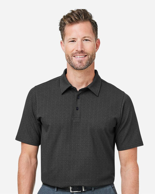 Devon & Jones DG101 - Polo Crownlux Performance® Geo para hombre