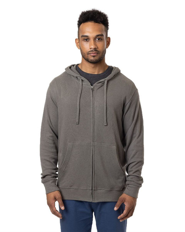 Econscious EC5980 - Sudadera con capucha y cremallera completa Hemp Hero