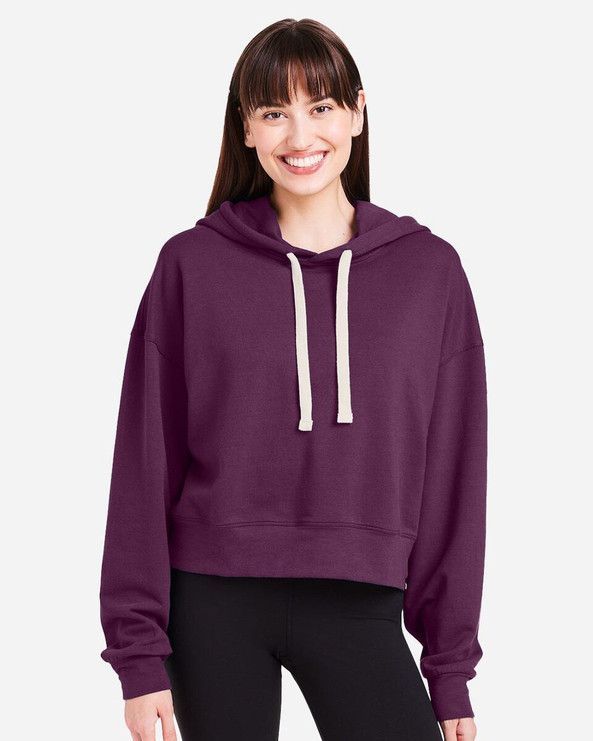 Glyder PDP1725 - Sudadera Vintage Oversized Cropped Hooded de mujer