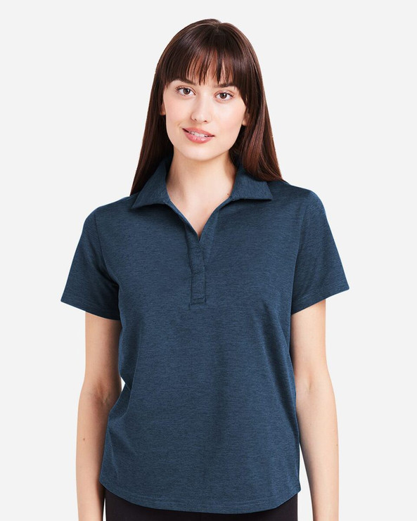 Glyder PDP7058 - Polo Fairway jaspeado de mujer