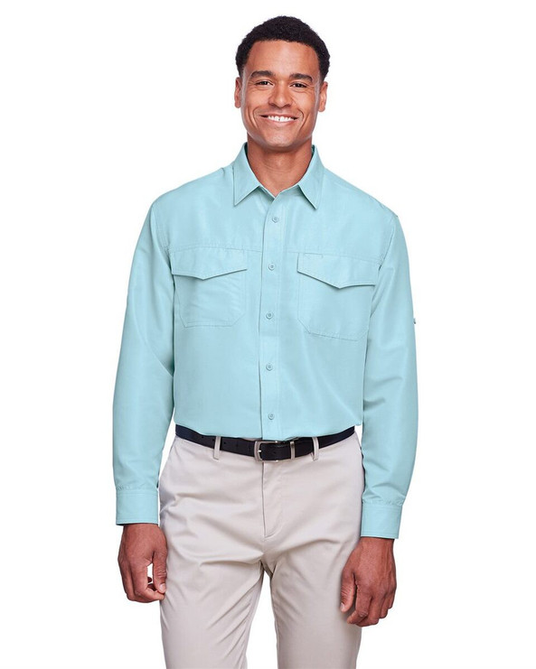 Harriton M580L - Men's Key West Performance Staff Shirt
