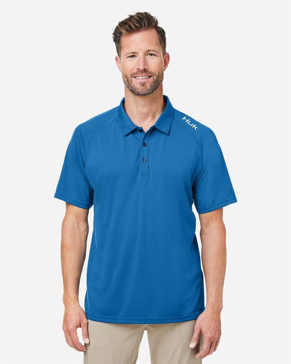 HUK H12L005 - LoPro Solid Performance Polo