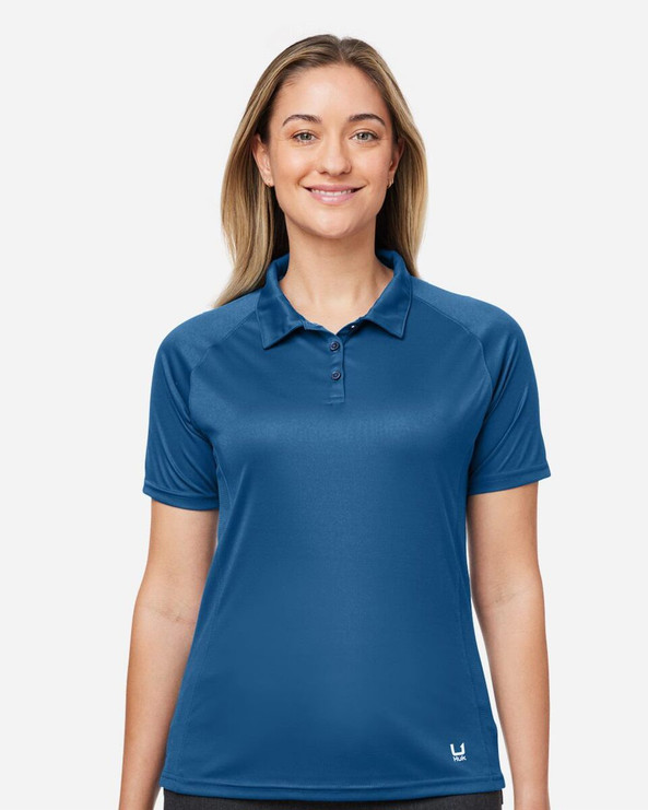 HUK H612L03 - Polo de mujer LoPro Solid Performance