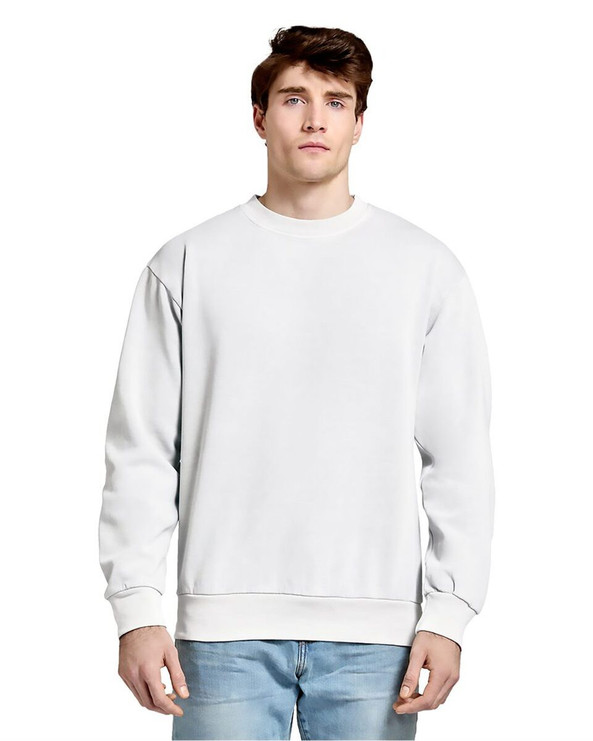 Lane Seven LS16004 - Sudadera de cuello redondo teñida en pigmento