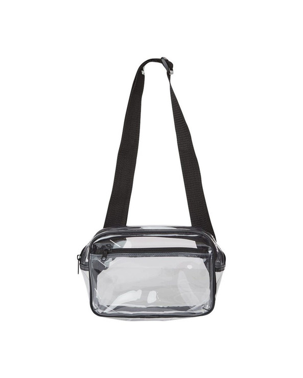 Liberty Bags 5778 - Riñonera/bolsa bandolera transparente Stadium de 2 bolsillos