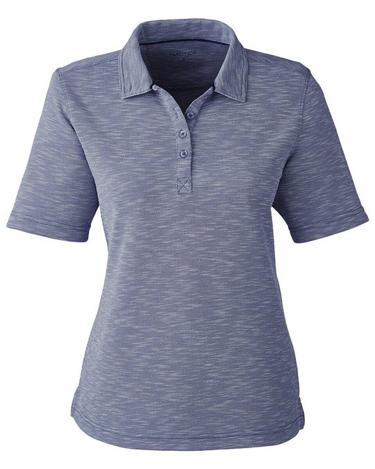 Nautica N17974 - Polo de mujer Sun Surfer Slub