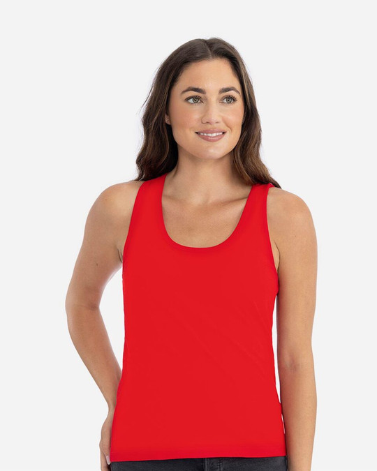 Next Level 3933 - Camiseta de tirantes de algodón para mujer