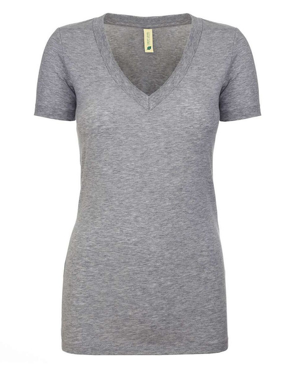 Next Level 4240 - Camiseta de cuello en V Eco Performance para mujer