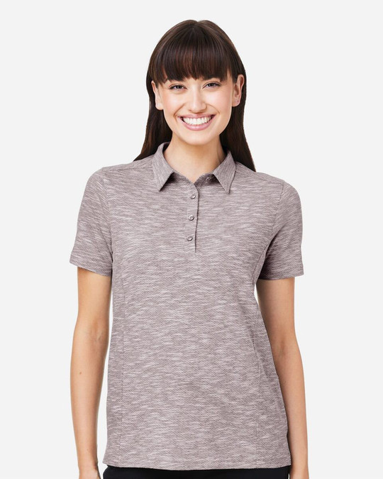 North End NE115W - Polo de mujer Eclipse Jacquard