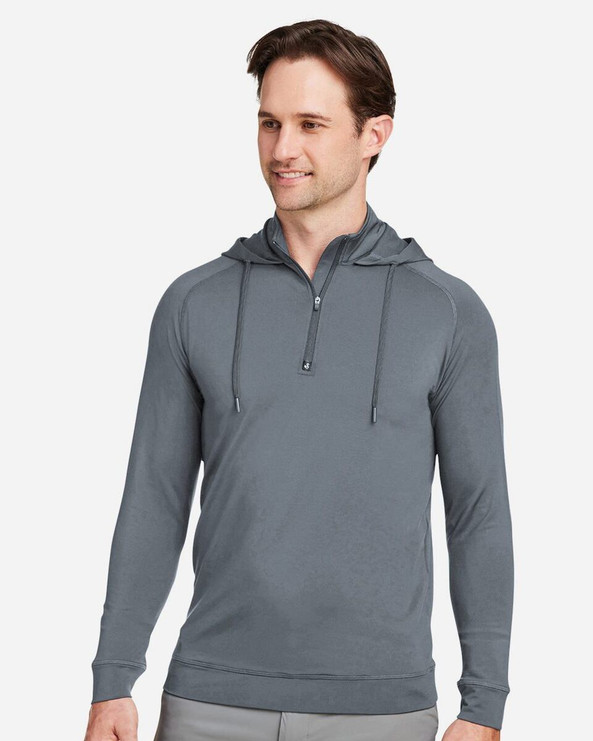 Swannies SWV600 - Sudadera con capucha Vandyke Quarter-Zip Pullover