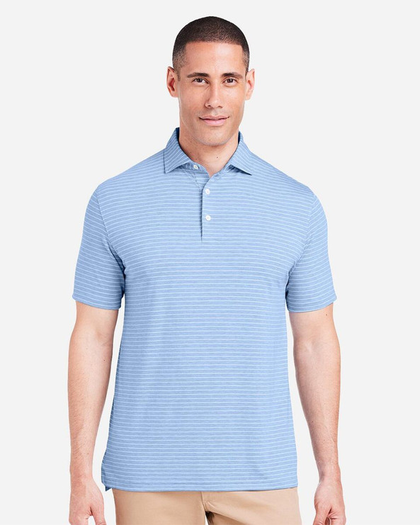 TASC Performance Inc TM546Y - Cloud Lightweight Polo Brookline Stripe