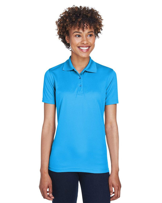 UltraClub 8210L - Polo de mujer Cool &amp; Dry Mesh Piqué