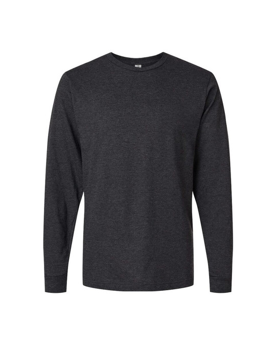 M&O 4501 - T-Shirt à manches longues en jersey fin