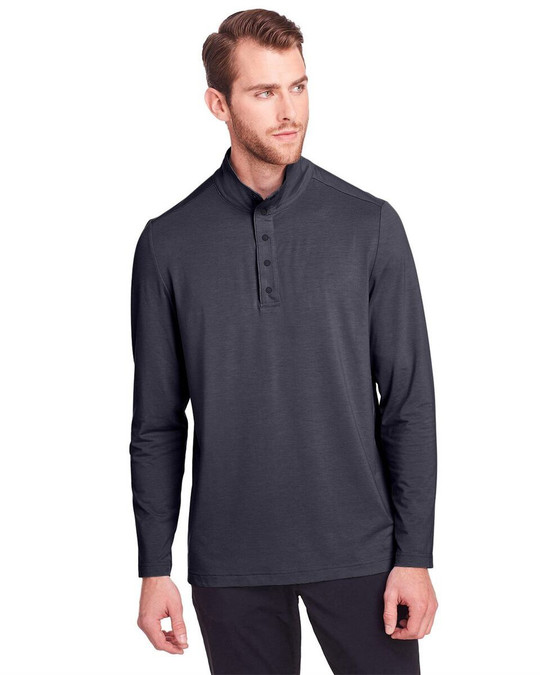 North End NE400 - Pull Performance JAQ Snap-Up Stretch pour hommes