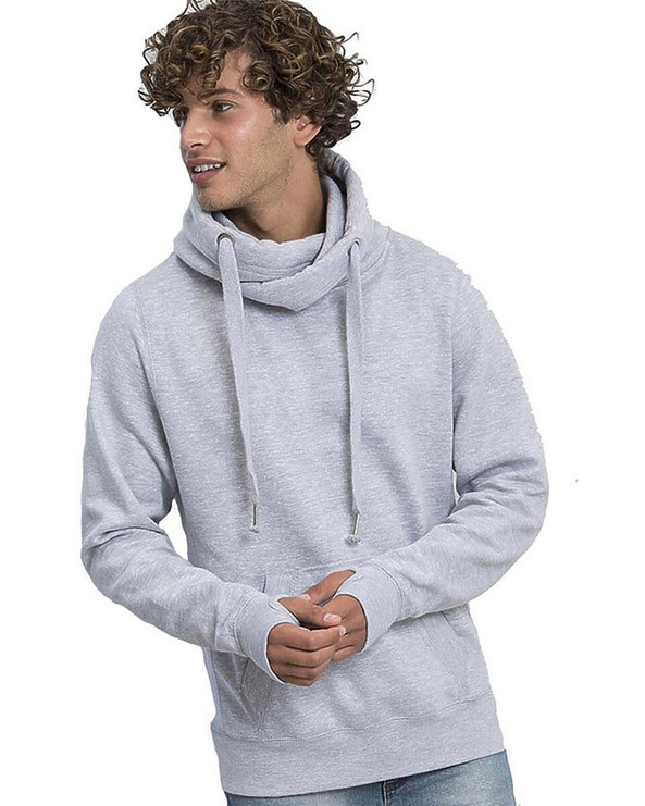 AWDis JHA021 - Cross Neck Hooded Sweatshirt