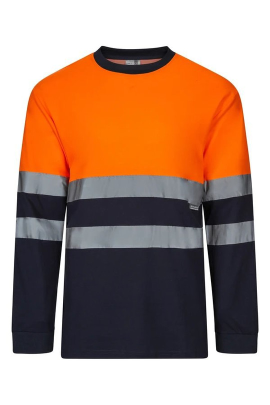 Velilla 305603 - Two-tone long-sleeve technical T-shirt
