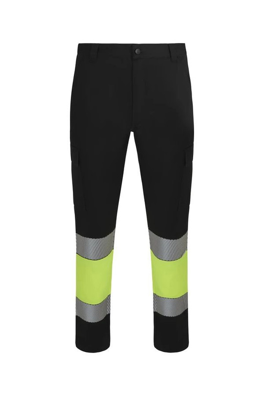 Velilla 303033 - Two-tone recycled trousers with segmented tape