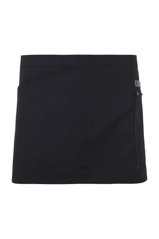 Velilla 404221B - Kurze Schürze aus zweifarbigem Canvas