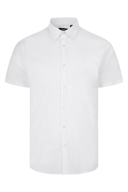 Velilla 405024S - Men's Short Sleeve Stretch Oxford Shirt