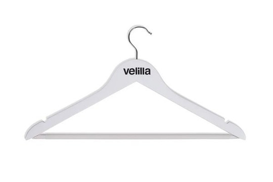 Velilla PERVEMAD0000S - Velilla hvid træbøjle