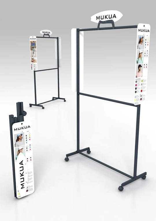 Velilla EXPMKDOB0000_S - Mukua double rail rolling rack