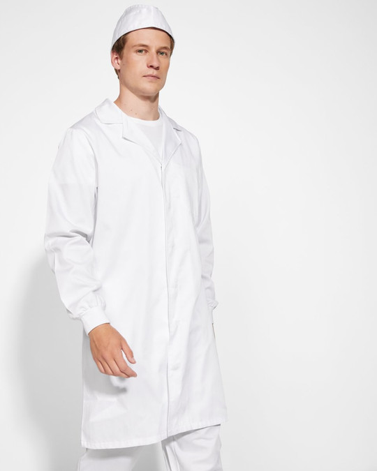 Roly BA9092 - MEDERI Unisex lab coat with lapel