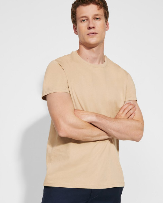 Roly CA6681 - STAFFORD Tube T-shirt met korte mouwen in volwassen maten en met zijnaden in kindermaten