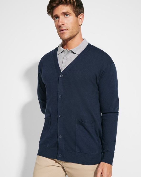 Roly CG8405 - EXPLORER Cardigan with front button fastening