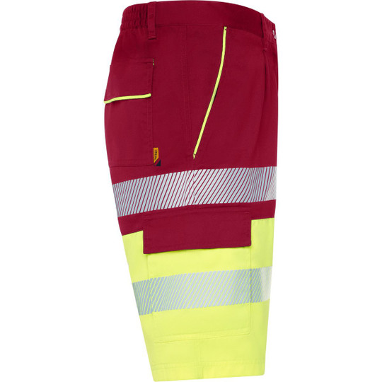 Roly HV9328 - LADA High-visibility two-tone multi-pocket shorts