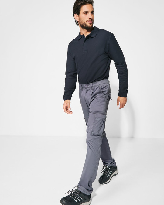 Roly PA9205 - DAILY STRETCH Lange Hosen mit mehreren Taschen