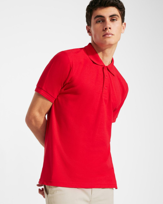 Roly PO6609 - PEGASO PREMIUM Kurzärmeliges Poloshirt mit Anti-Pilling-Behandlung