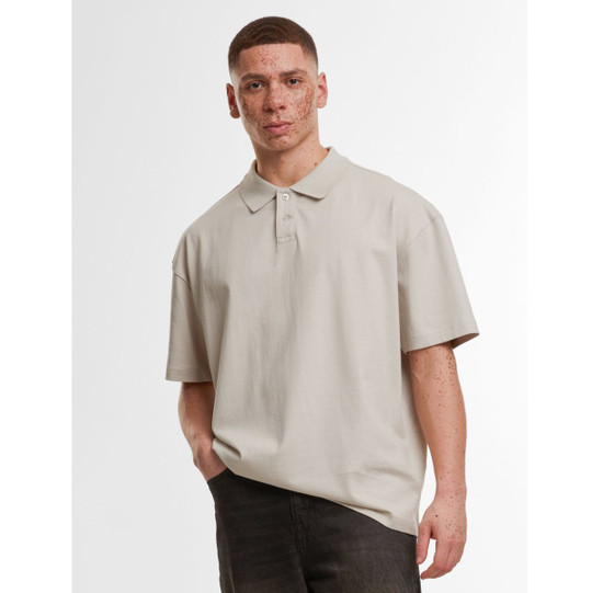 Build Your Brand BY421 - Übergroßes Poloshirt