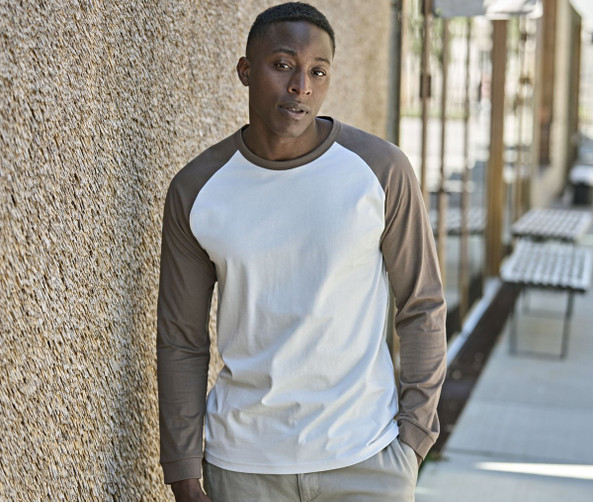 TEE JAYS TJ1170 - Baseball-T-shirt met lange mouwen
