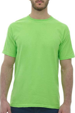 M & O Knits 5500 T-SHIRT FILÉ à LANNEAU