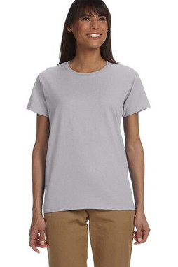 Gildan 2000L - Comfort Fit Ladies T-Shirt with Seamless Collar and Double-Needle Stitching