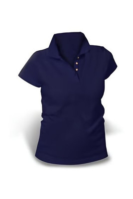 M & O Knits 7600 POLO SPORT POUR DAMES FILÉ À L'ANNEAU