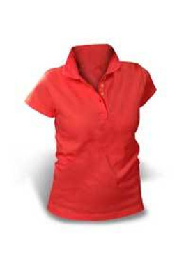 M & O Knits 7600 POLO SPORT POUR DAMES FILÉ À LANNEAU