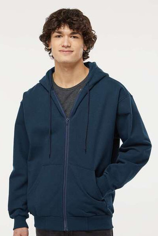 King Fashions KF9017 FULL ZIP HOODED SWEAT - 15 oz