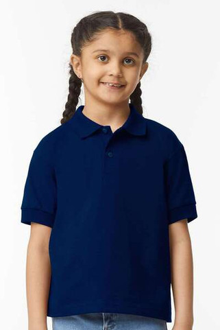Gildan 8800B - YOUTH S/S JERSEY POLO JUNIOR 6 oz