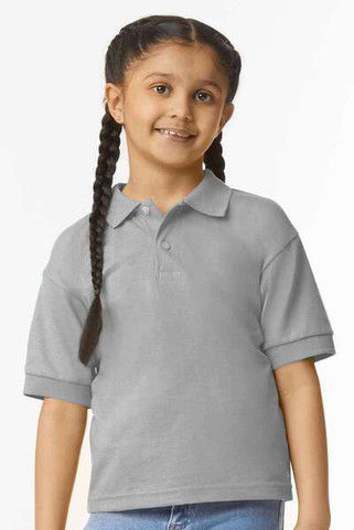 Gildan 8800B - YOUTH S/S JERSEY POLO JUNIOR 6 oz