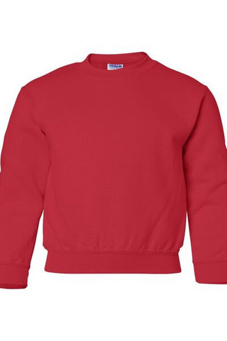 Gildan 18000B - YOUTH CREWNECK SWEATSHIRT 8 oz
