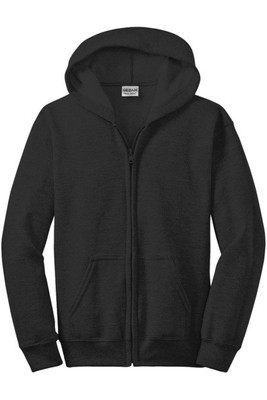 Gildan 18600B - FULL ZIP HOODED SWEATSHIRT 8 oz.