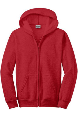 Gildan 18600B - Chandail à capuche avec fermeture éclair complète 13,5 oz