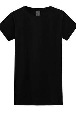 Gildan 64000L - T-shirt ajusté en coton filé à l'anneau
