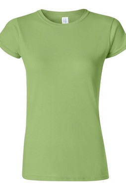 Gildan 64000L - T-shirt ajusté en coton filé à lanneau