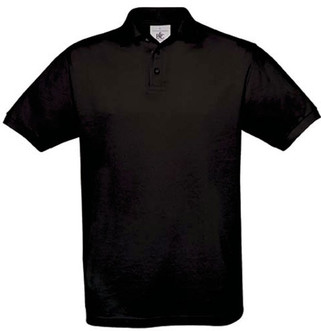 B&C CGSAFE - Classic Cotton Polo Shirt with Ribbed Collar