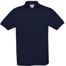 B&C CGSAFE - Classic Cotton Polo Shirt with Ribbed Collar